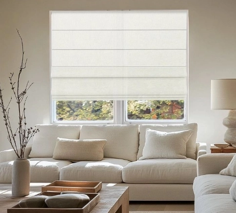 NewHoo Zebra Roller Blinds displayed at the Shenzhen Home Furnishing Expo 2026